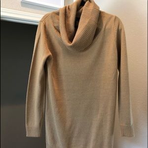 Forever 21 Tan Cowlneck Sweater